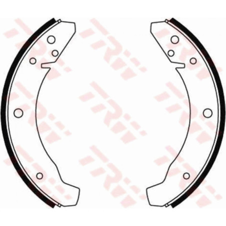 TRW GS8025 Kit ganasce freno per