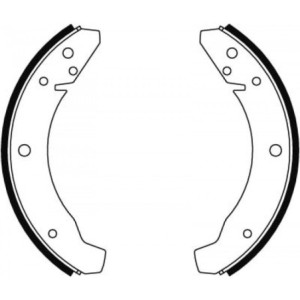 TRW GS8025 Kit ganasce freno per