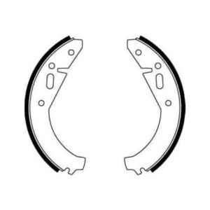 TRW GS8141 Brake Shoe Set Rear for