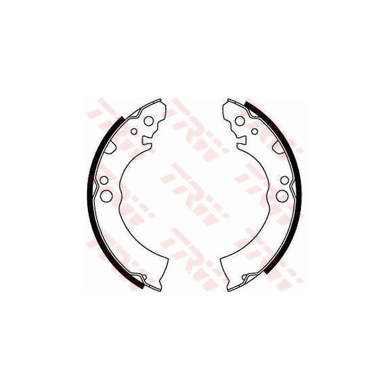 TRW GS8157 Brake Shoe Set Rear for