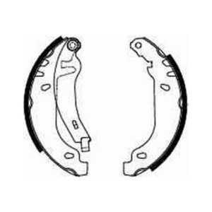 TRW GS8211 Kit ganasce freno per