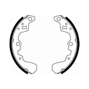 TRW GS8248 Bremsbackensatz für