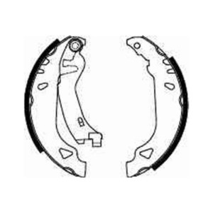 TRW GS8269 Brake Shoe Set Rear for