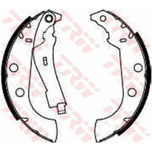 TRW GS8272 Brake Shoe Set Rear for