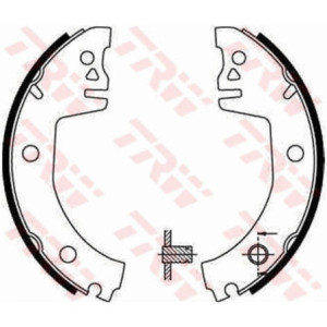 TRW GS8300 Kit ganasce freno per