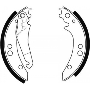TRW GS8434 Brake Shoe Set Rear for