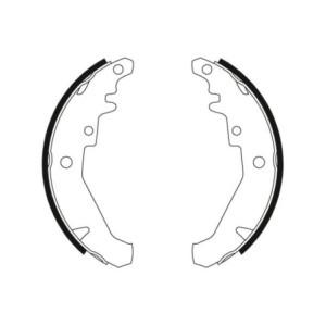 TRW GS8436 Brake Shoe Set Rear for