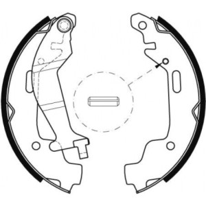 TRW GS8468 Brake Shoe Set Rear for