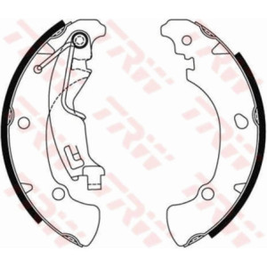 TRW GS8488 Brake Shoe Set Rear for