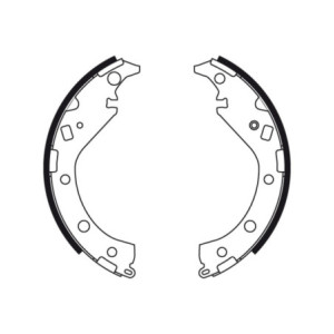 TRW GS8492 Brake Shoe Set Rear for