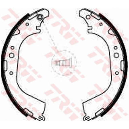 TRW GS8501 Brake Shoe Set Rear for