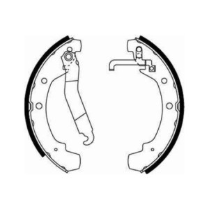 TRW GS8511 Bremsbackensatz für
