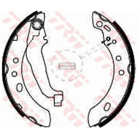 TRW GS8527 Brake Shoe Set Rear for