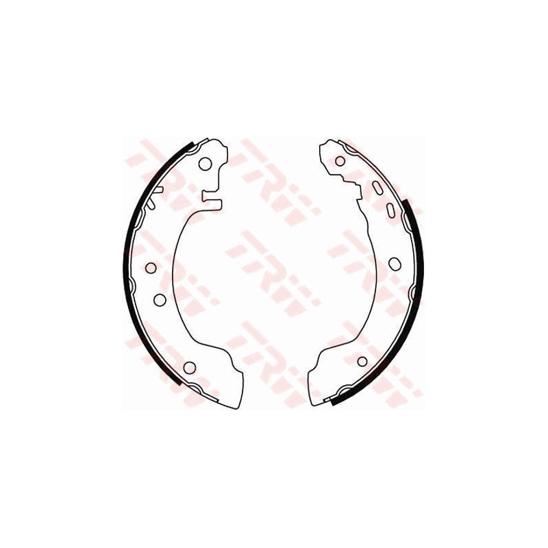 TRW GS8529 Brake Shoe Set Rear for