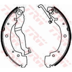 TRW GS8530 Brake Shoe Set Rear for