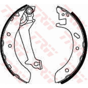 TRW GS8537 Brake Shoe Set Rear for