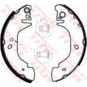 TRW GS8539 Brake Shoe Set Rear for