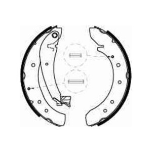 TRW GS8546 Brake Shoe Set Rear for