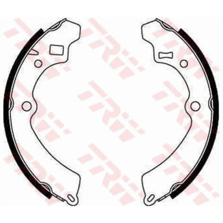 TRW GS8548 Brake Shoe Set Rear for