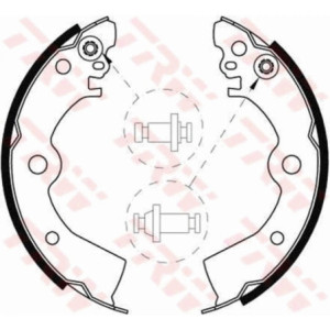 TRW GS8556 Sada brzdových čeľustí pre