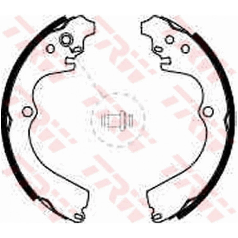 TRW GS8584 Brake Shoe Set Rear for