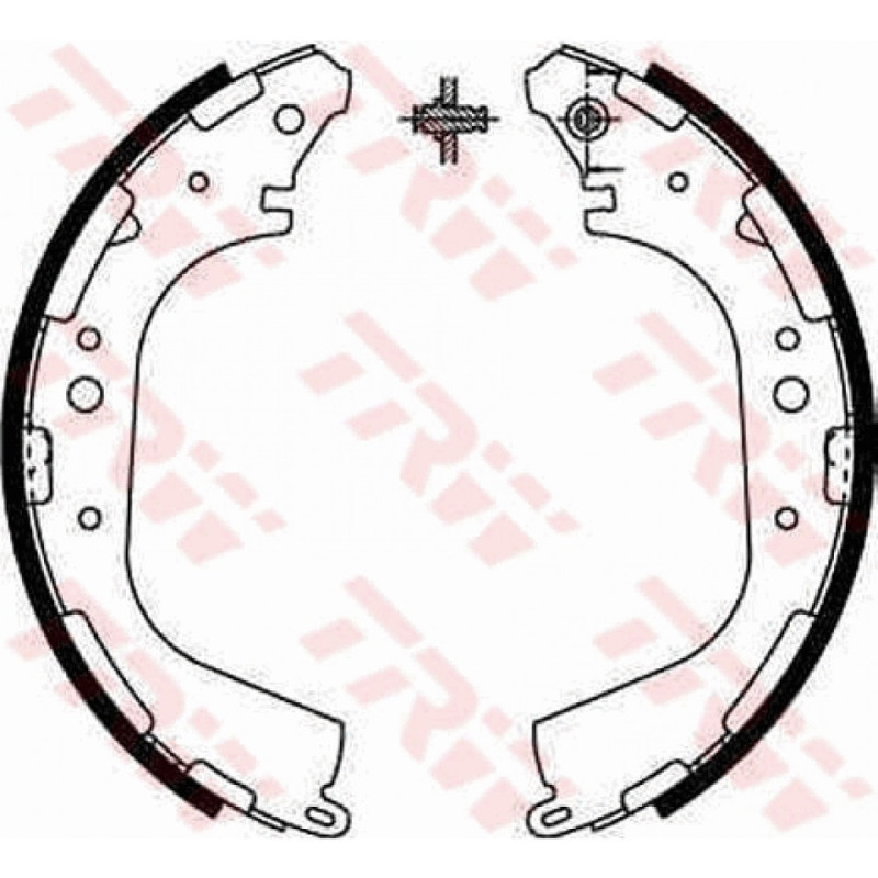 TRW GS8590 Bremsbackensatz für