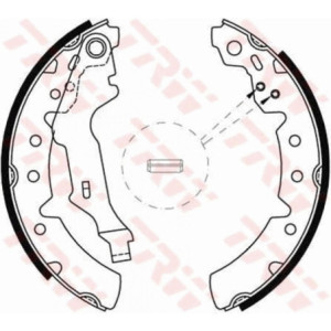 TRW GS8603 Brake Shoe Set Rear for