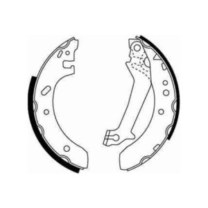 TRW GS8607 Bremsbackensatz für