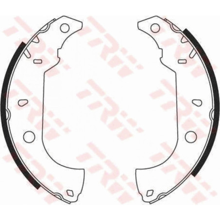 TRW GS8614 Kit ganasce freno per