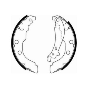 TRW GS8617 Kit ganasce freno per