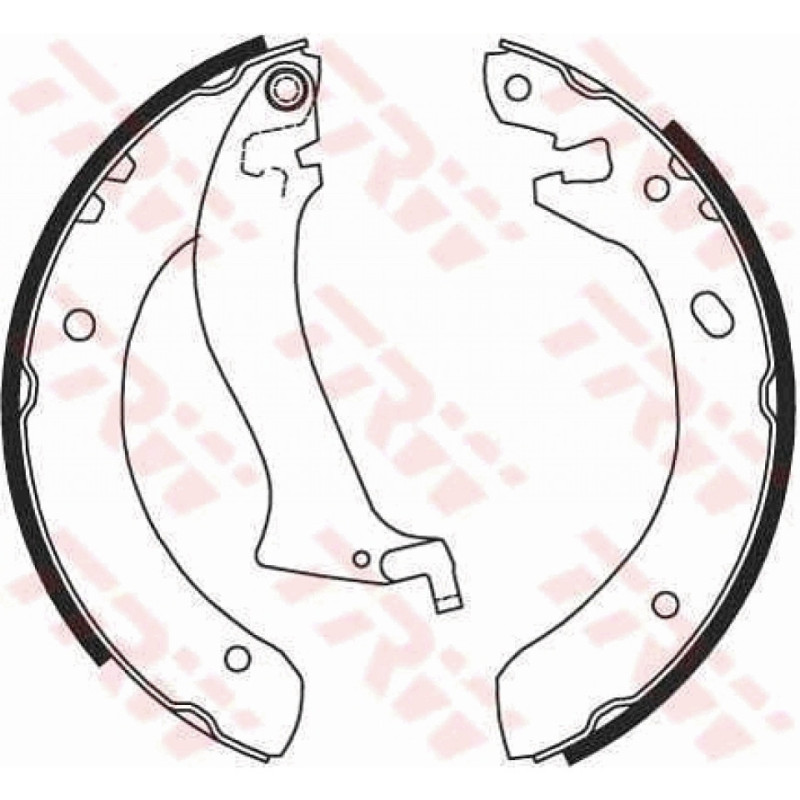 TRW GS8633 Kit ganasce freno per