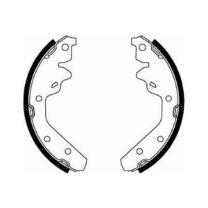 TRW GS8644 Brake Shoe Set Rear for