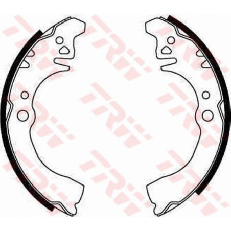 TRW GS8648 Brake Shoe Set Rear for