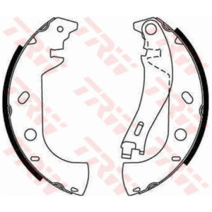 TRW GS8653 Kit ganasce freno per