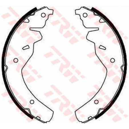 TRW GS8660 Brake Shoe Set Rear for