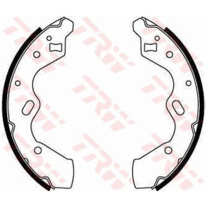 TRW GS8663 Kit ganasce freno per