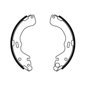 TRW GS8664 Brake Shoe Set Rear for