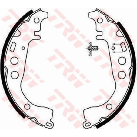 TRW GS8673 Kit ganasce freno per