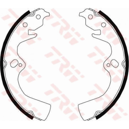 TRW GS8682 Brake Shoe Set Rear for