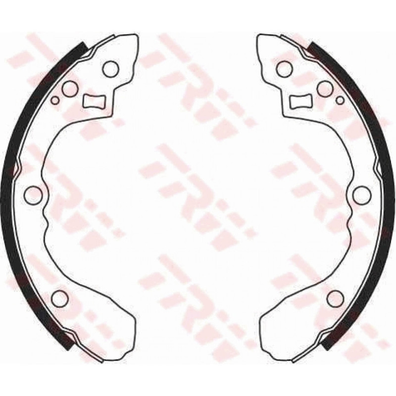 TRW GS8692 Bremsbackensatz für
