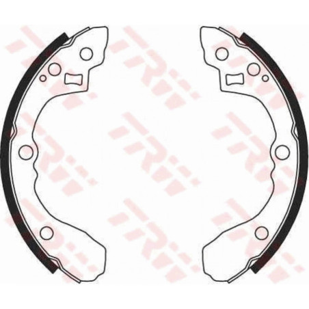 TRW GS8692 Kit ganasce freno per