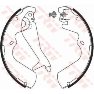 TRW GS8696 Kit ganasce freno per