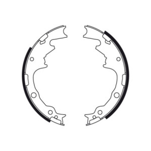 TRW GS8705 Brake Shoe Set Rear for