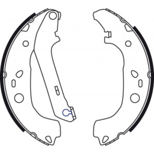 TRW GS8736 Kit ganasce freno per