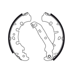 TRW GS8742 Brake Shoe Set Rear for