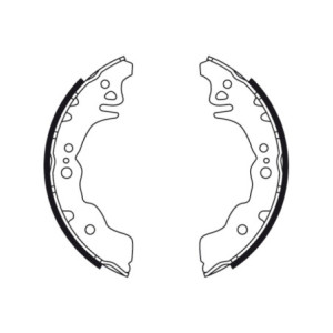 TRW GS8750 Zestaw szczęk hamulcowych dla