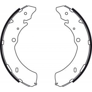 TRW GS8756 Brake Shoe Set Rear for