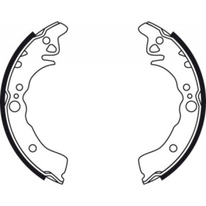TRW GS8761 Brake Shoe Set Rear for