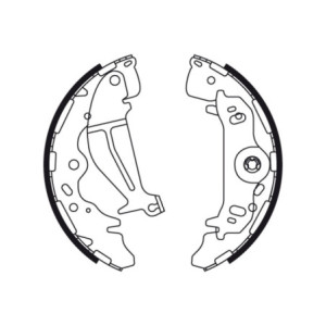 TRW GS8774 Jeu de mâchoires de frein pour