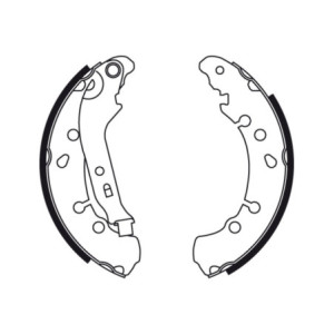 TRW GS8778 Brake Shoe Set Rear for
